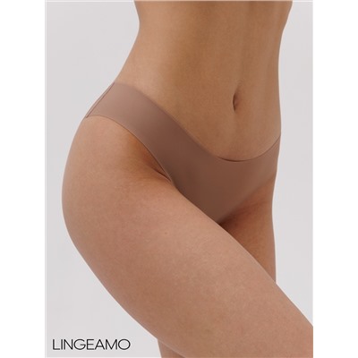 Бесшовные трусы слипы Lingeamo коричневый ВР-01 (118)