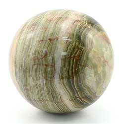 Шар из камня оникса 8 (диаметр 200мм).