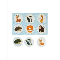 Обучающее лото для детей «Логика» с пластиковыми фишками