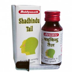 SHADBINDU Tail Baidyanath (Шадбинду, масло от насморка и гайморита, Бадьянатх), 50 мл.