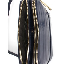 Сумка женская искусственная кожа DJ-cm 6725-NAVY,  3отд,  плечевой ремень,  синий 256086