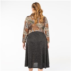 Платье, трикотаж, черный