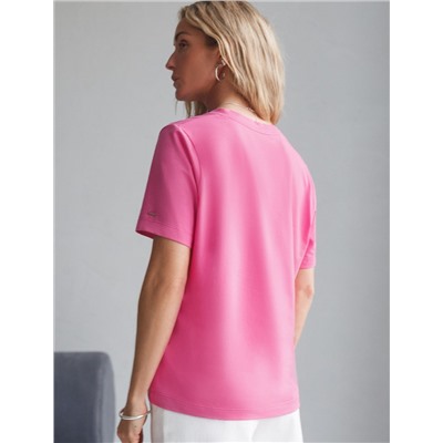 Футболка из премиального хлопка с эластаном