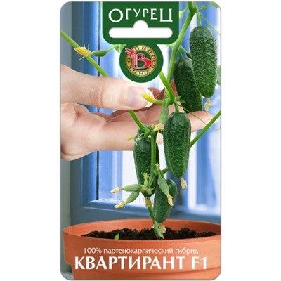 Огурец Квартирант F1 (Био) 8шт