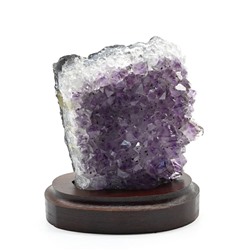 Друза аметистовая вес 382г ,размер 88*60*100мм (F)