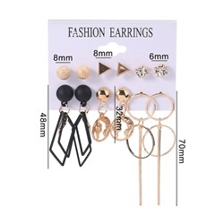 Набор сережек 6 пар (НС-006)