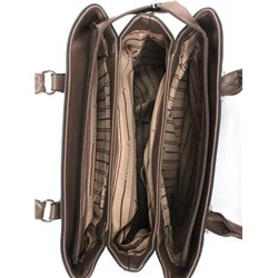 Сумка женская искусственная кожа Kenguluna-19099,  3отд,  плеч/ремень,  капучино SALE 256958