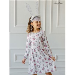 Платье Эля милые зайки