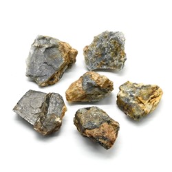 Корунд сапфир в породе AA 22*16*11мм, 5-9г