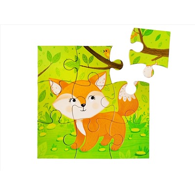 Пазл First Puzzle «Лисичка» 9 элементов