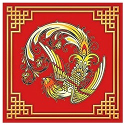 Салфетка денежная Феникс 15х15см 4 шт. SH 903345