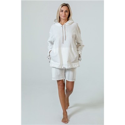 Manika Belle 1002/482/01/1 белый, Шорты, Худи