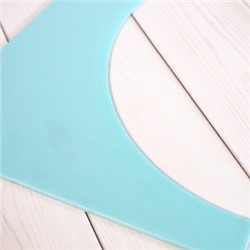 Шпатель полукруглый пластиковый S625-3, 18 см