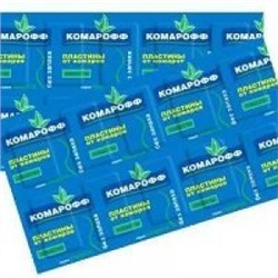 Пластины Комарофф Бережно поперечные б/зап (Химик) 250шт