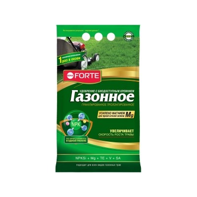 Бона Форте Газон гранулиров. с кремнием 5кг/5шт