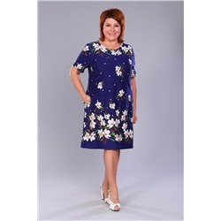 Королева - туника синий