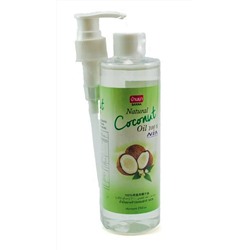 NATURAL COCONUT OIL, Banna (НАТУРАЛЬНОЕ КОКОСОВОЕ МАСЛО с дозатором, Банна), 250 мл. - СРОК ГОДНОСТИ ДО 1 ОКТЯБРЯ 2024 ГОДА