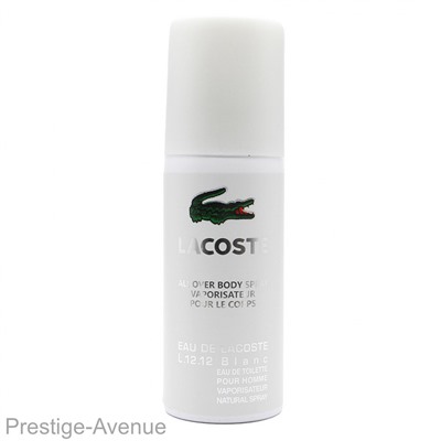Дезодорант Lacoste L.12.12 Blanc for man 150 ml