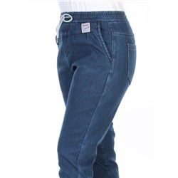 G12A BLUE Джинсы-джоггеры зимние (ткань стрейчевая с начесом) размер W29 - 44-46 российский