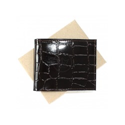 Портмоне мужское Croco-ПР-902 натуральная кожа 1 отд,  10 карм,  коричневый скат (99)  208250