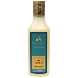 AFTER WAXING GEL cooling & soothing, Aaranyaa (ГЕЛЬ ПОСЛЕ ДЕПИЛЯЦИИ охлаждающий и успокаивающий, Аараньяа), 250 мл.
