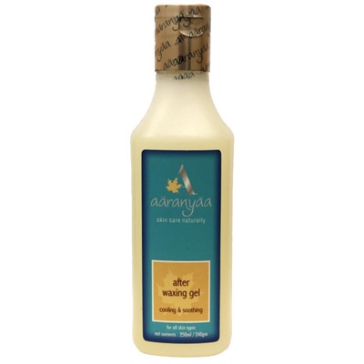 AFTER WAXING GEL cooling & soothing, Aaranyaa (ГЕЛЬ ПОСЛЕ ДЕПИЛЯЦИИ охлаждающий и успокаивающий, Аараньяа), 250 мл.
