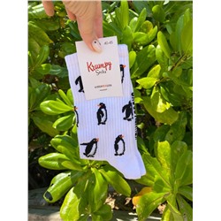 Носки р.35-40 "TxT" Пингвины