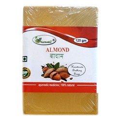 ALMOND Handmade Bathing Soap, Karmeshu (МИНДАЛЬ мыло ручной работы, Кармешу), 125 г.