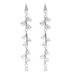 Вечерние серьги MON ANGE SILVER
