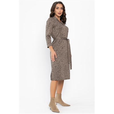 Платье Лаконичный стиль (капучино) П13751-19М