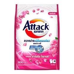 Attack CHAMING ROMANCE (ЗАХВАТЫВАЮЩИЙ РОМАН супер концентрированный стиральный порошок), 800 г.