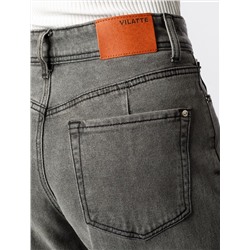 Джинсы mom-fit из эластичного денима