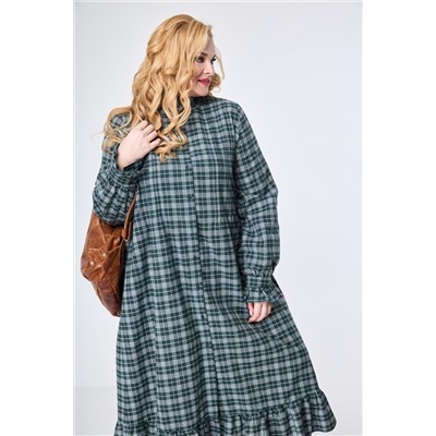 Anelli 977 зеленый_NEW, Платье