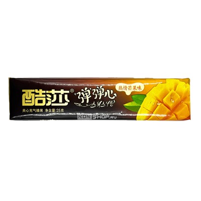 Жевательные конфеты со вкусом манго Kusha, Китай, 25 г