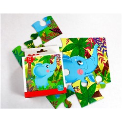 Пазл First Puzzle «Слоненок» 9 элементов