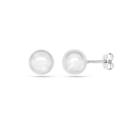 Серьги из серебра без вставки, ТЦС-65