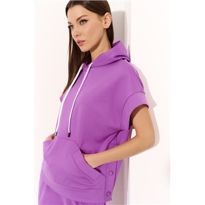 DiLiaFashion 0739 фиолетовый, Брюки,  Жилет