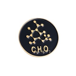 Металлический значок "Химия"