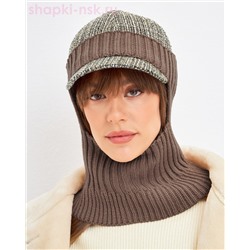 11-ШК-Д Комплект женский (бейсболка+снуд) (56-58)