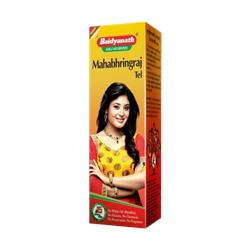 MAHABHRINGRAJ OIL Baidyanath (Махабринградж масло для волос, Бадьянатх), 100 мл. - СРОК ГОДНОСТИ ДО 30 ИЮНЯ 2025 ГОДА