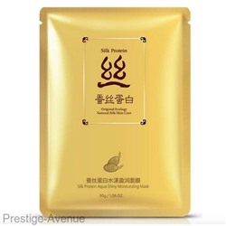 Подтягивающая маска BioAqua с протеинами шелка Silk Protein, 30гр  7403