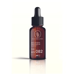 ANTI-STRESS FACE SERUM, ASFS 082, Sai Organic (АНТИ-СТРЕСС СЫВОРОТКА ДЛЯ ЛИЦА, Саи Органик), СТЕКЛО, 30 мл.