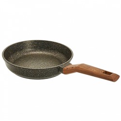 Сковорода 22 см с антипригарным покрытием и ручкой soft-touch 1022-12 "Гранит 12"