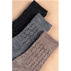 Женские шерстяные носки 3 пары Happyfox