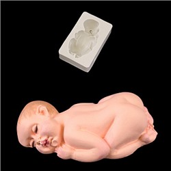 Силиконовый молд "Младенец большой" 9*4,5 см