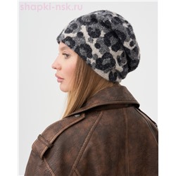 004 трикотаж Ягуар Шапка флис (56-58)