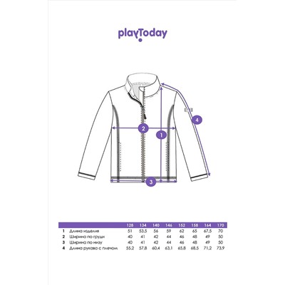Толстовка PLAYTODAY #1046410