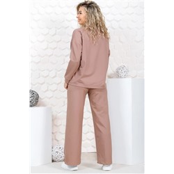 Костюм женский Текс-Плюс, цвет коричневый
