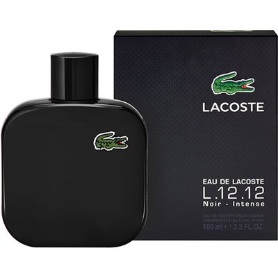 LACOSTE EAU DE LACOSTE L.12.12. NOIR INTENSE MEN 100ml edt M~ БЕЗ УПАКОВКИ