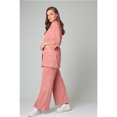 Michel chic 1314 пудра, Кардиган,  Брюки